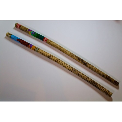 Cactus rainstick painted100 cm