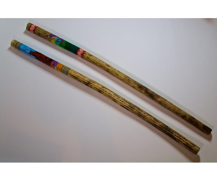 Cactus rainstick painted100&nbsp;cm