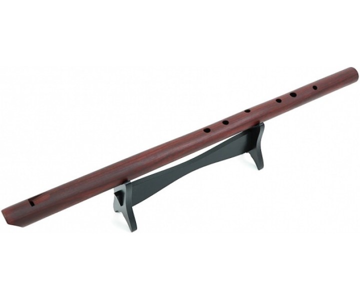 Meditation flute Cis from red wood