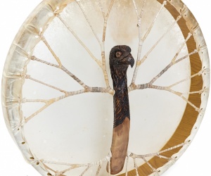 Shamanic Drum "Eagle" 50 cm