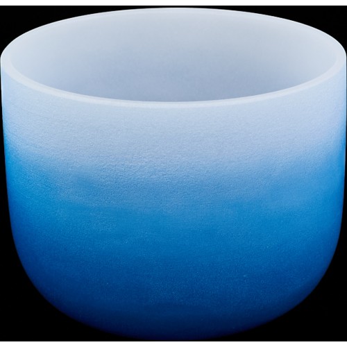 Colored Crystal Bowl A — "Third Eye" (6th Chakra)