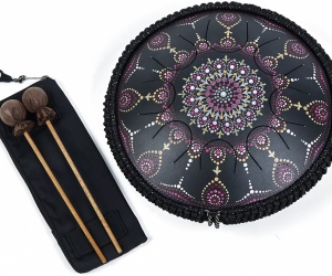 Guru Drum Pink Mandala
