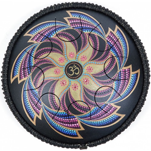 Golden ÓM Guru Drum