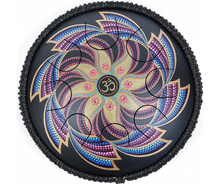 Golden ÓM Guru Drum