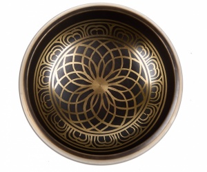 Tibetan bowl decorated AL 122