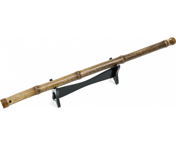 Overtone flute C made from bamboo wood