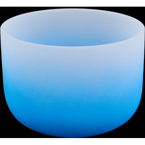 Colored Crystal Bowl G — "Spacetime" (5th Chakra)