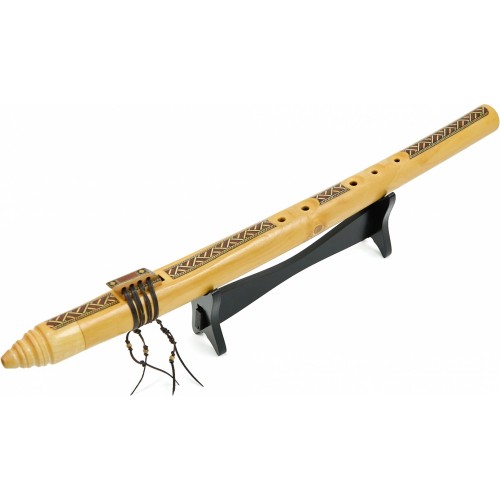 Native American flute C minor made of elder wood