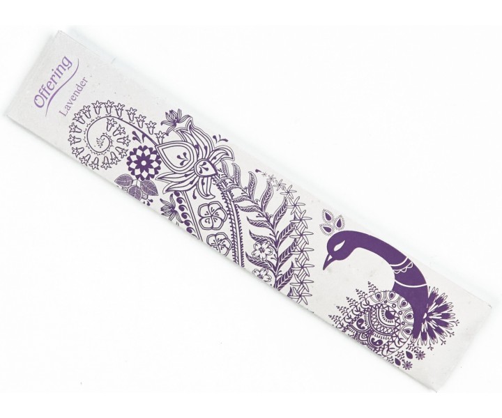 Bio Incense Sticks - Offering - Lavender