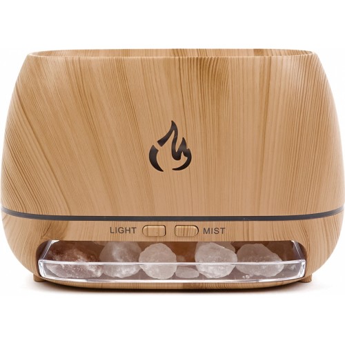 Aroma diffuser "Flame" — light wood