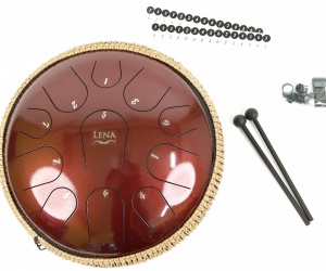 LENA Drum "Playful" Bordeaux