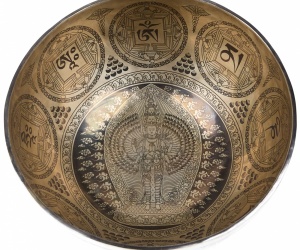 Decorated Bowl 4110 g "Avalokiteshvara"