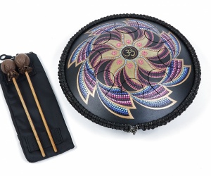 Golden ÓM Guru Drum