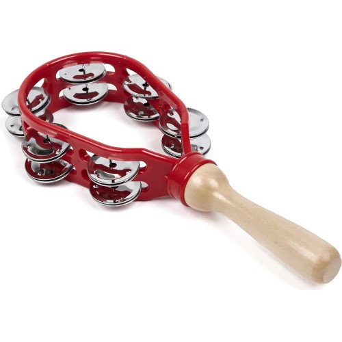 Tambourine - red