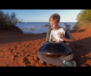 Playing in the Shark Bay