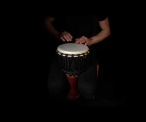 Djembe Chocolate Sarong 40 cm